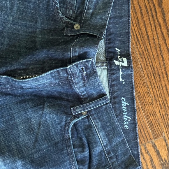 Women’s Jeans- 7 For all man kind worn just a few times. - Picture 3 of 3